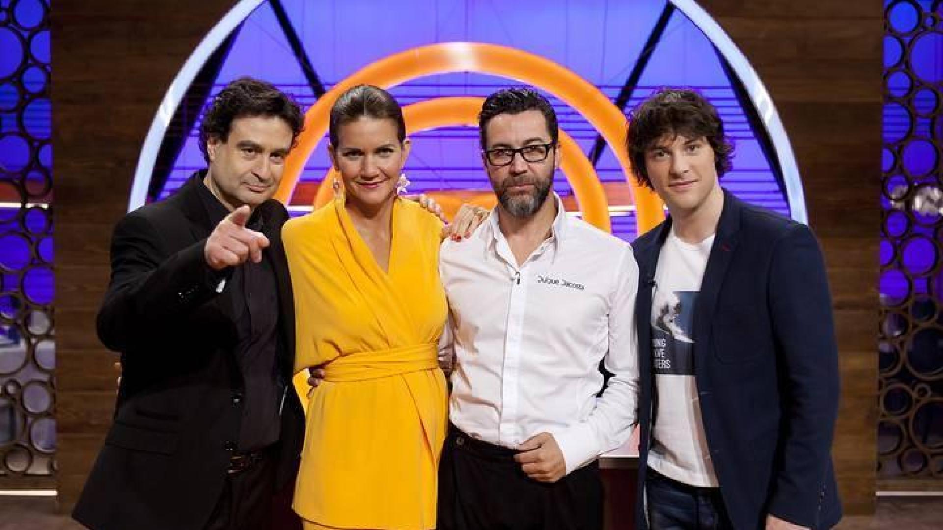 El jurado de 'MasterChef' con Quique Dacosta.