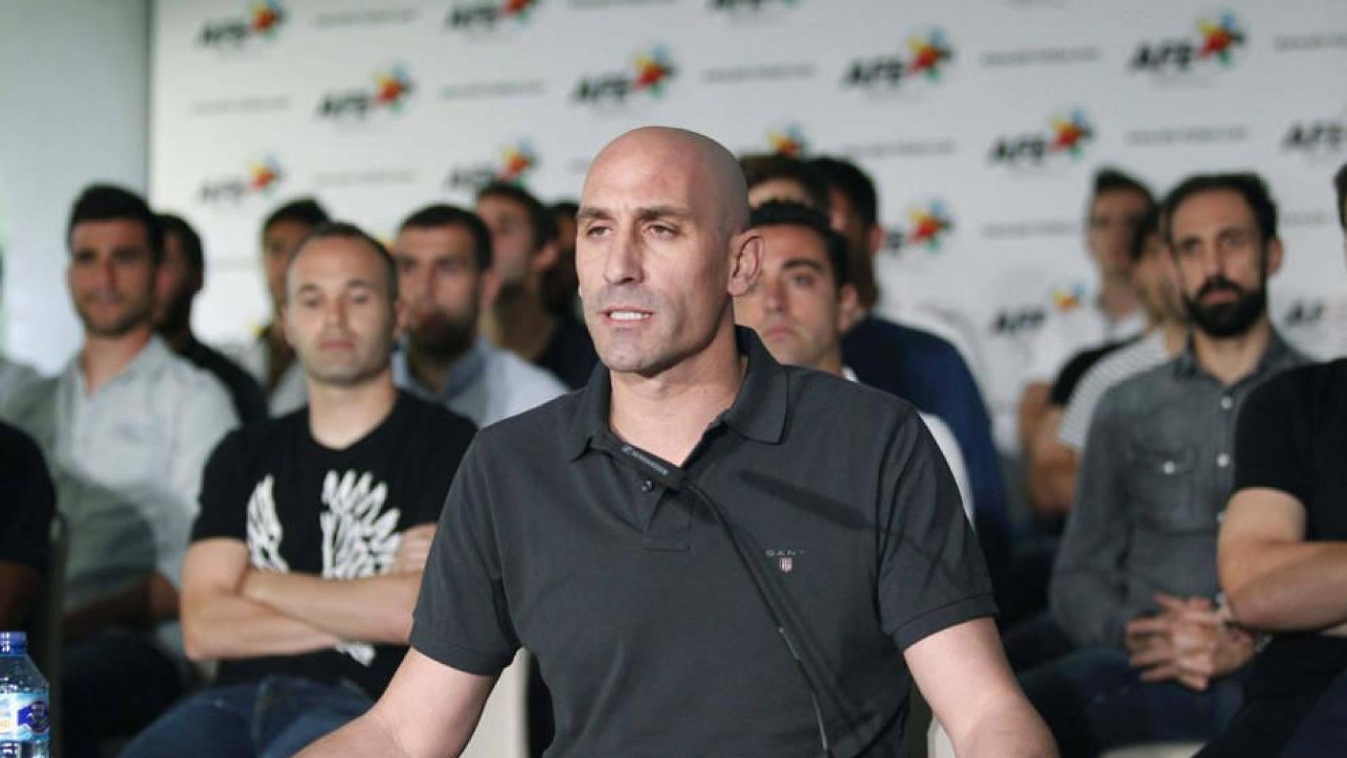 Rubianes, presidente de la AFE.