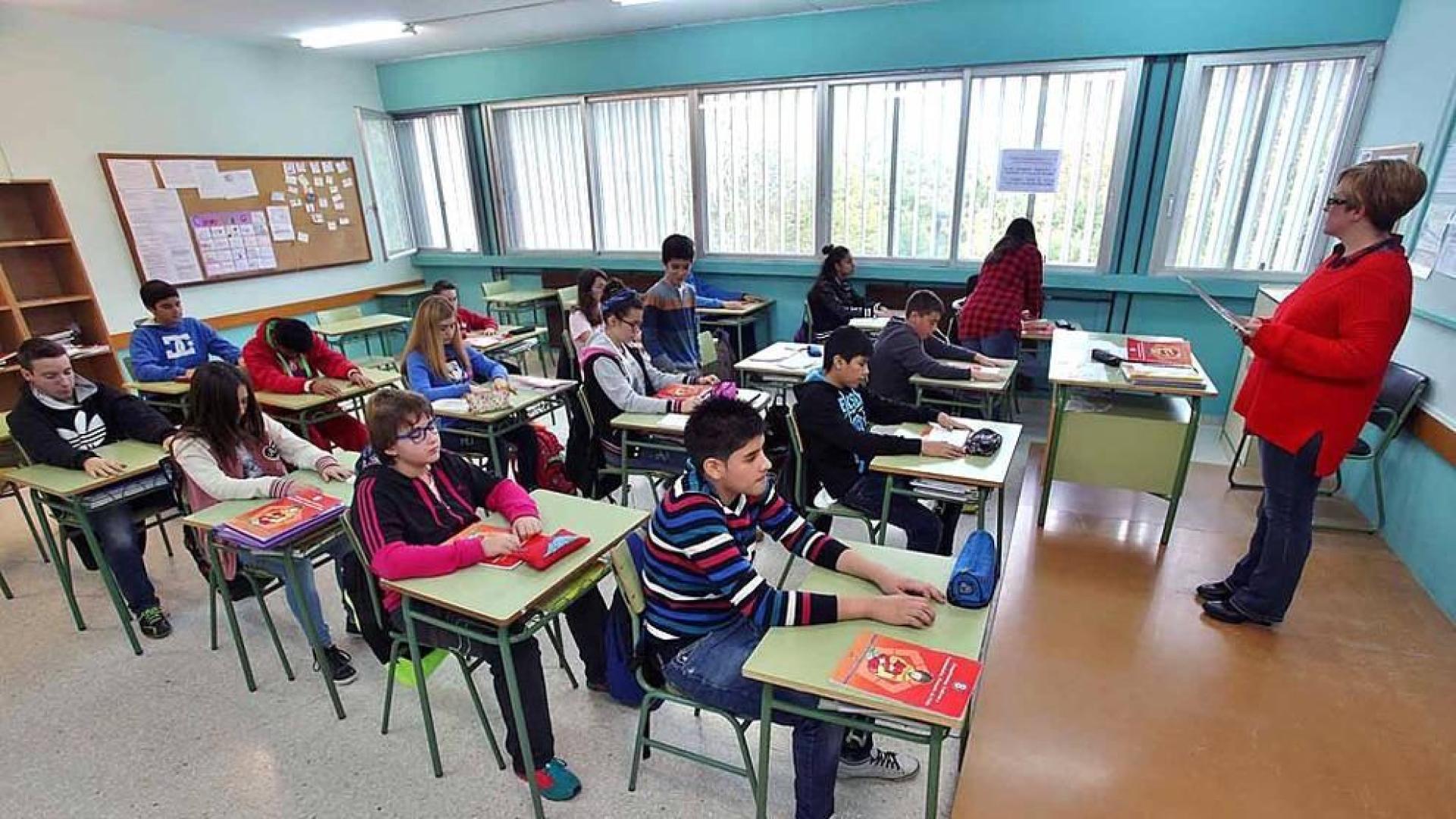 Alumnos del IES Julio Caro Baroja de Pamplona