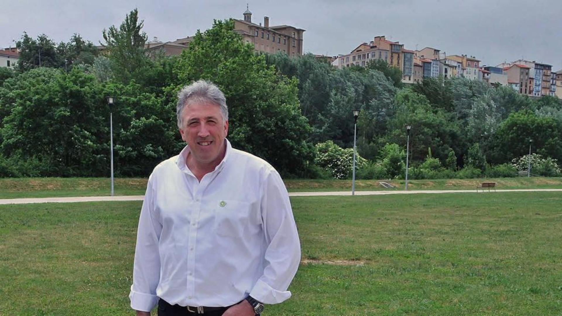 Joseba Asiron Saez, candidato de EH Bildu al Ayuntamiento de Pamplona.