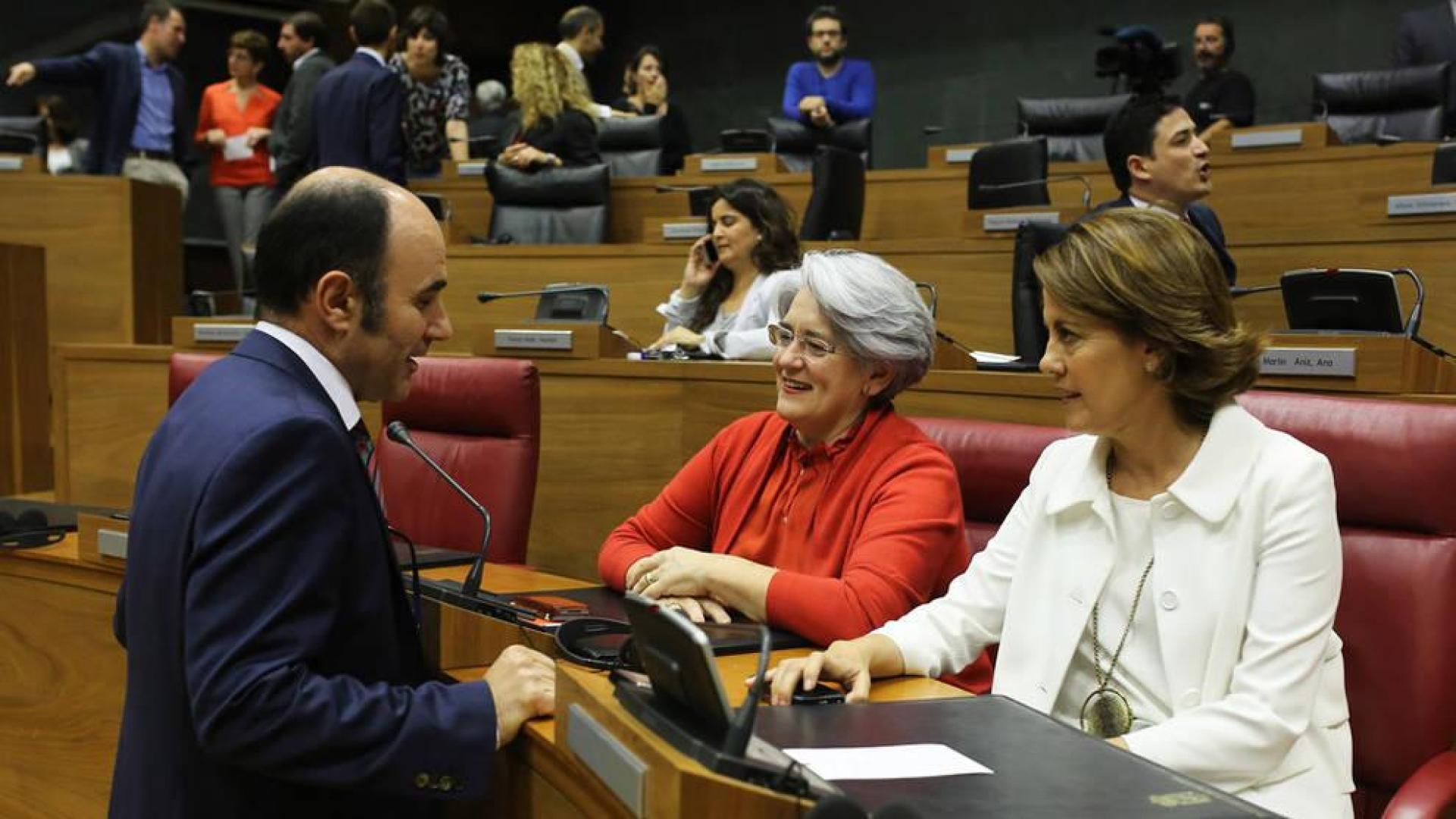 Goicoechea no participó en la votación del déficit para 2016