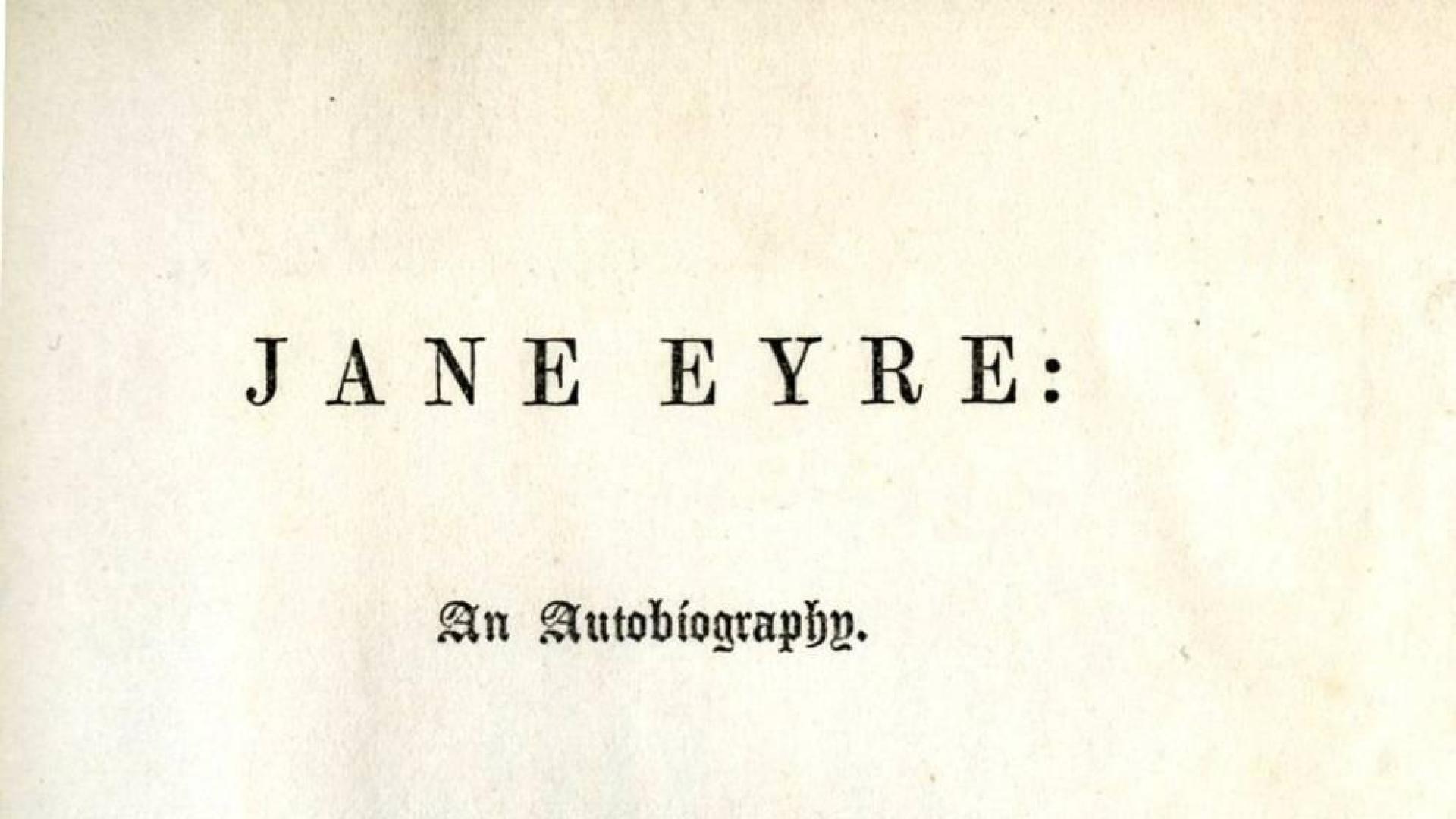 Jane Eyre, de Charlotte Brontë