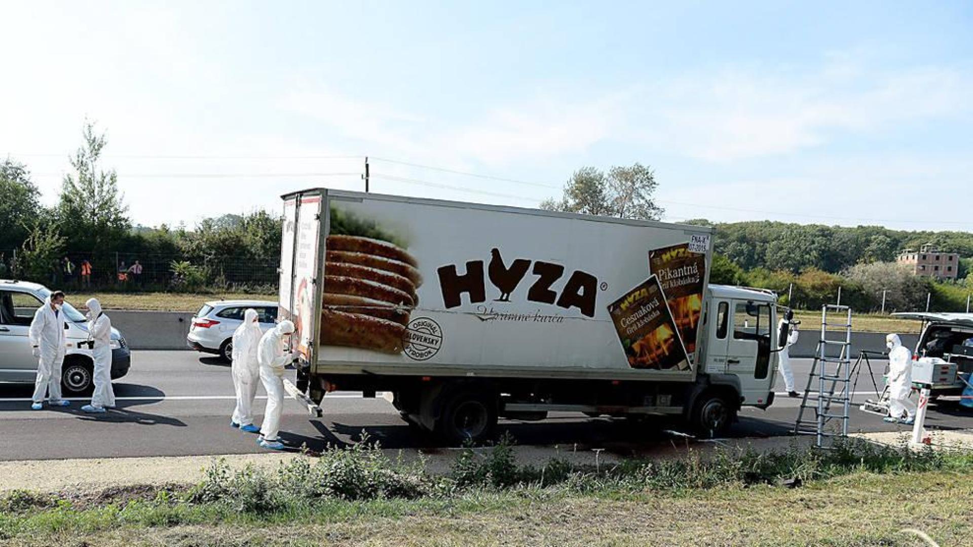 Austria confirma que hay más de 70 cadáveres en el camión abandonado
