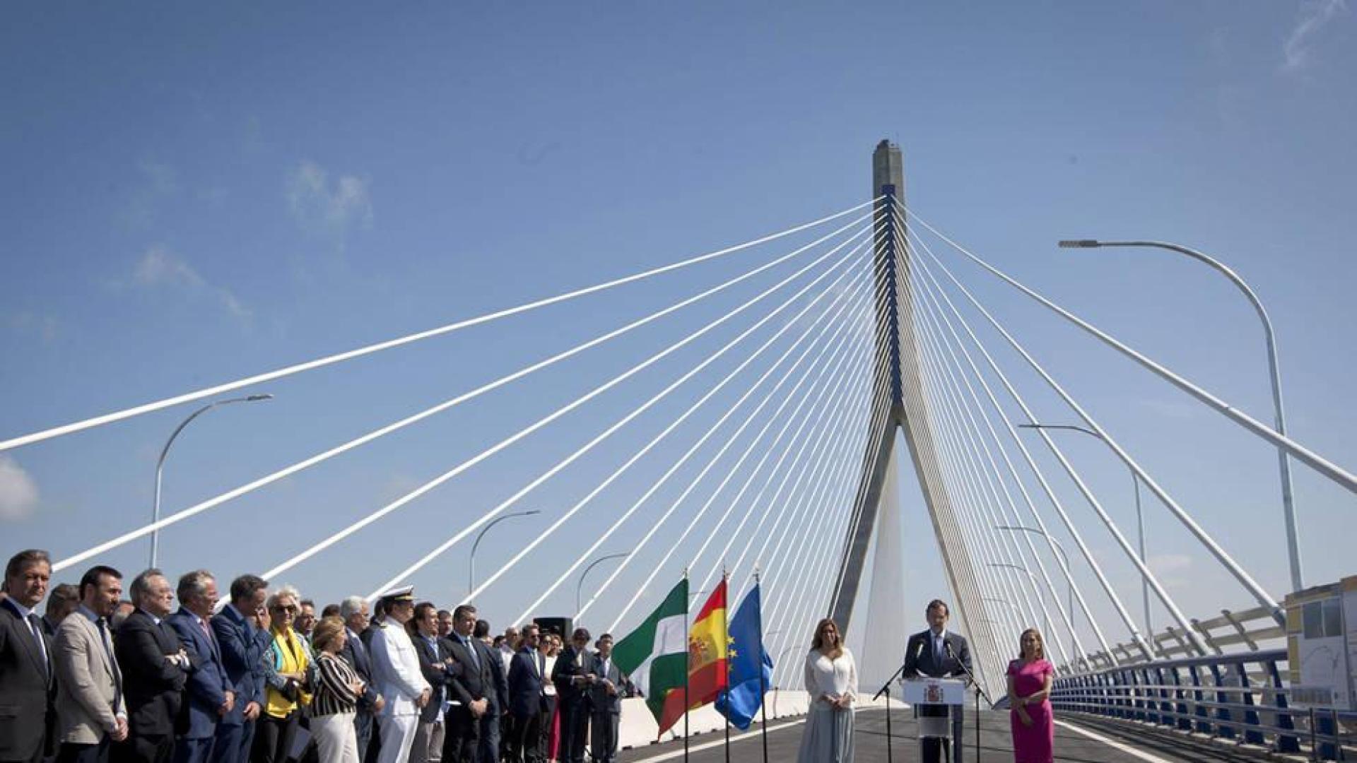 Inaugurado el puente diseñado por el navarro Javier Manterola en Cádiz