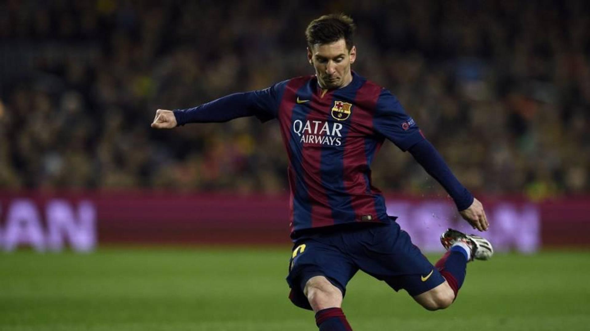 Messi, en Champions.