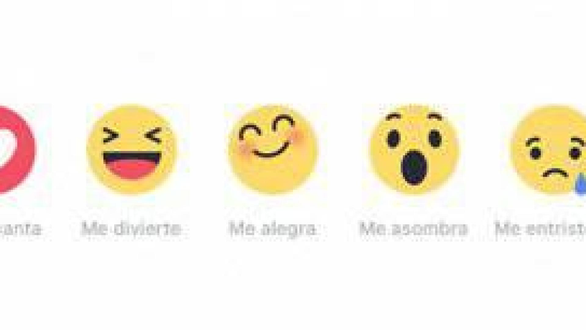 Facebook no tendrá 'no me gusta' pero sí 6 nuevas reacciones