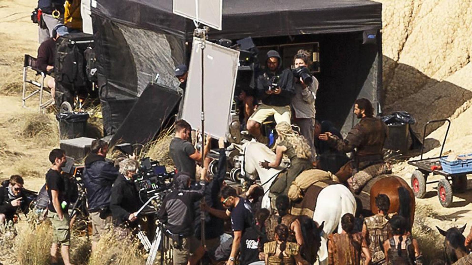 El rodaje en las Bardenas Reales anticipa el futuro de 'Juego de Tronos'