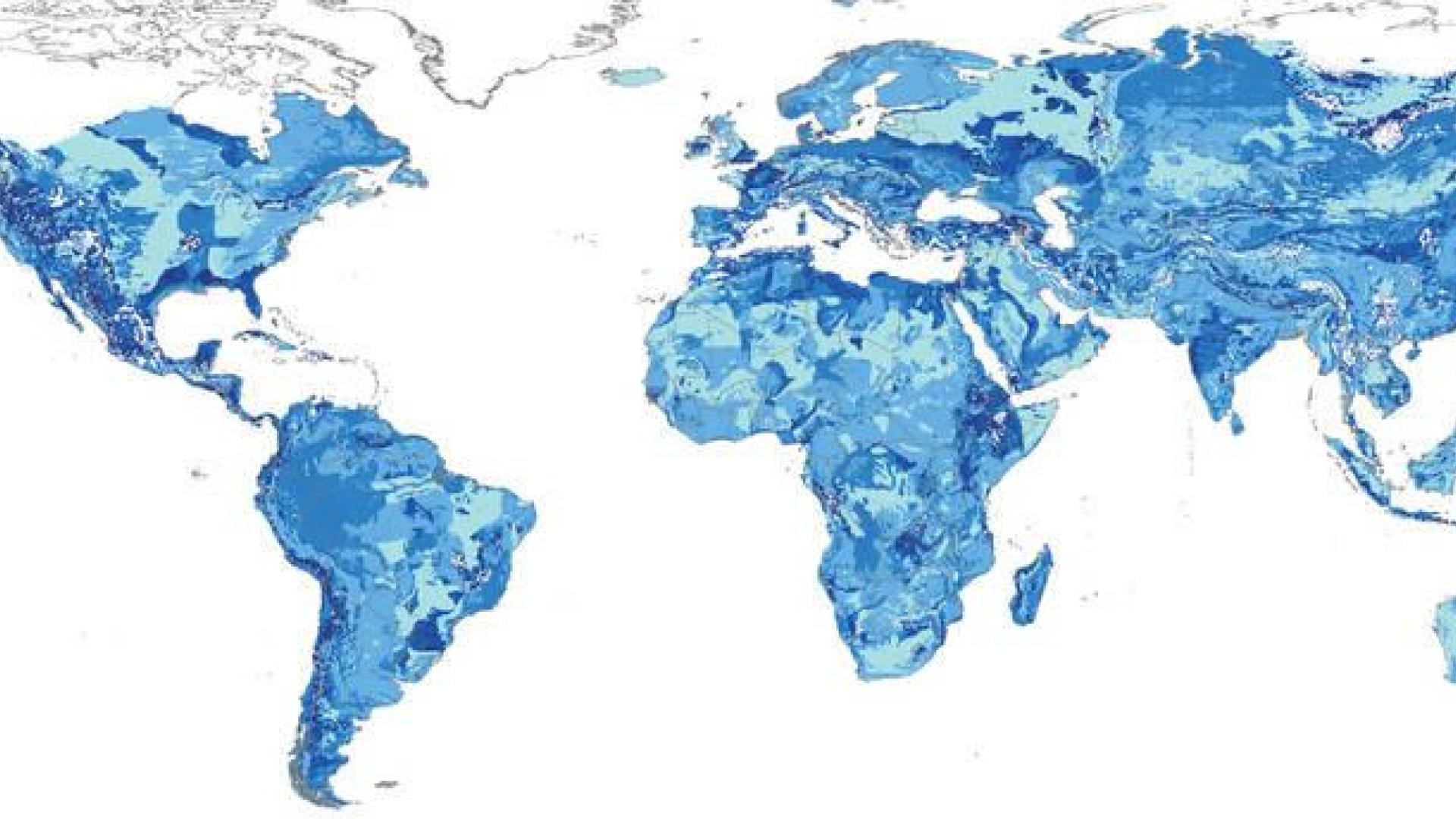 Diseñan un mapa del agua subterránea oculta de la Tierra