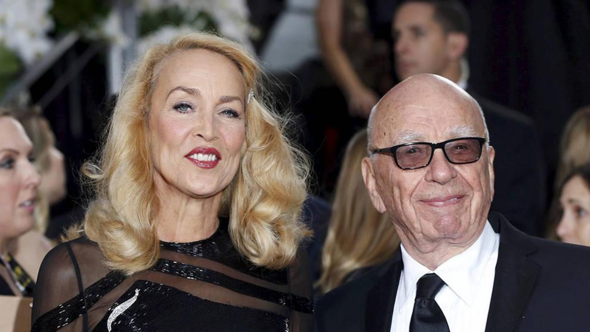 Rupert Murdoch y Jerry Hall se casan