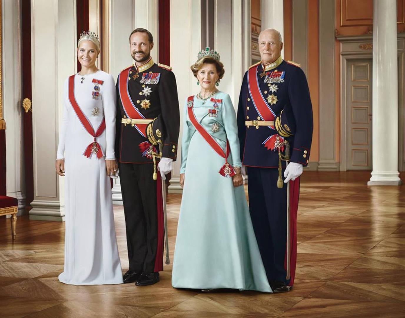 ​Los reyes de Noruega celebran los 25 años de su llegada al trono