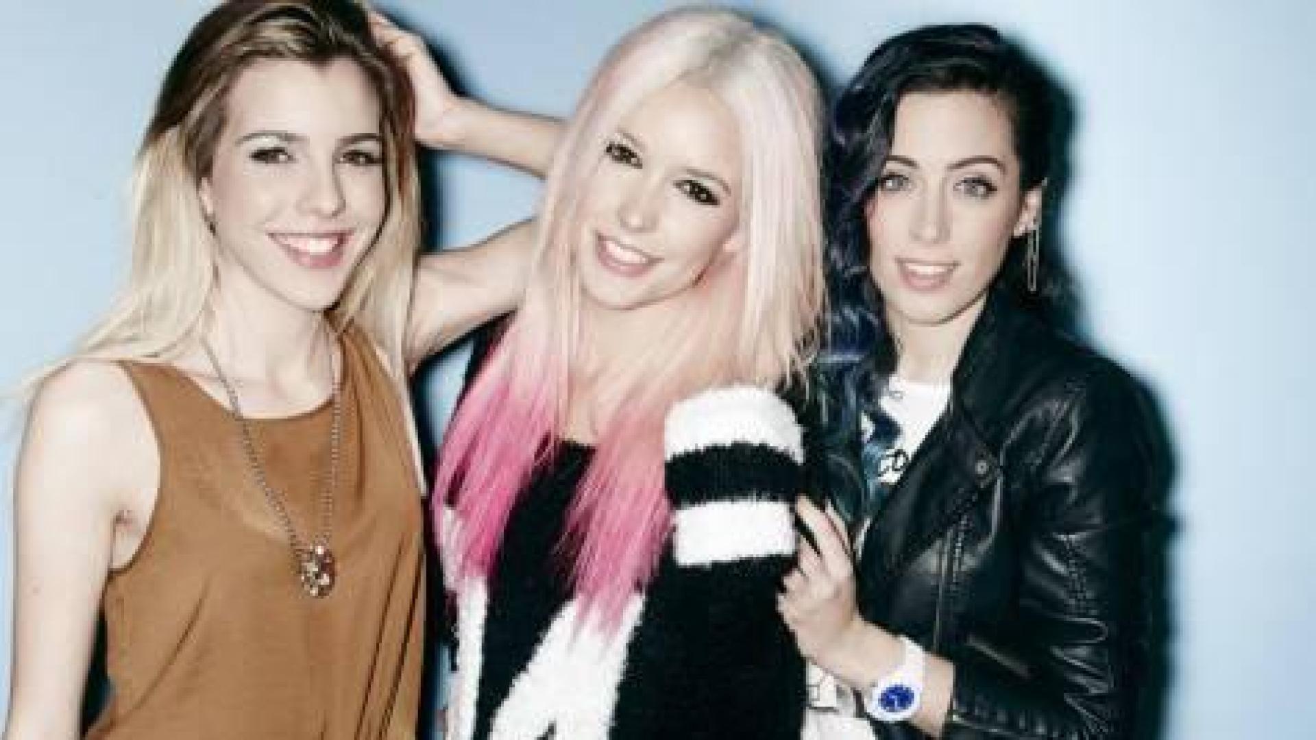 La 'girl band' Sweet California, en el Zentral Kafe