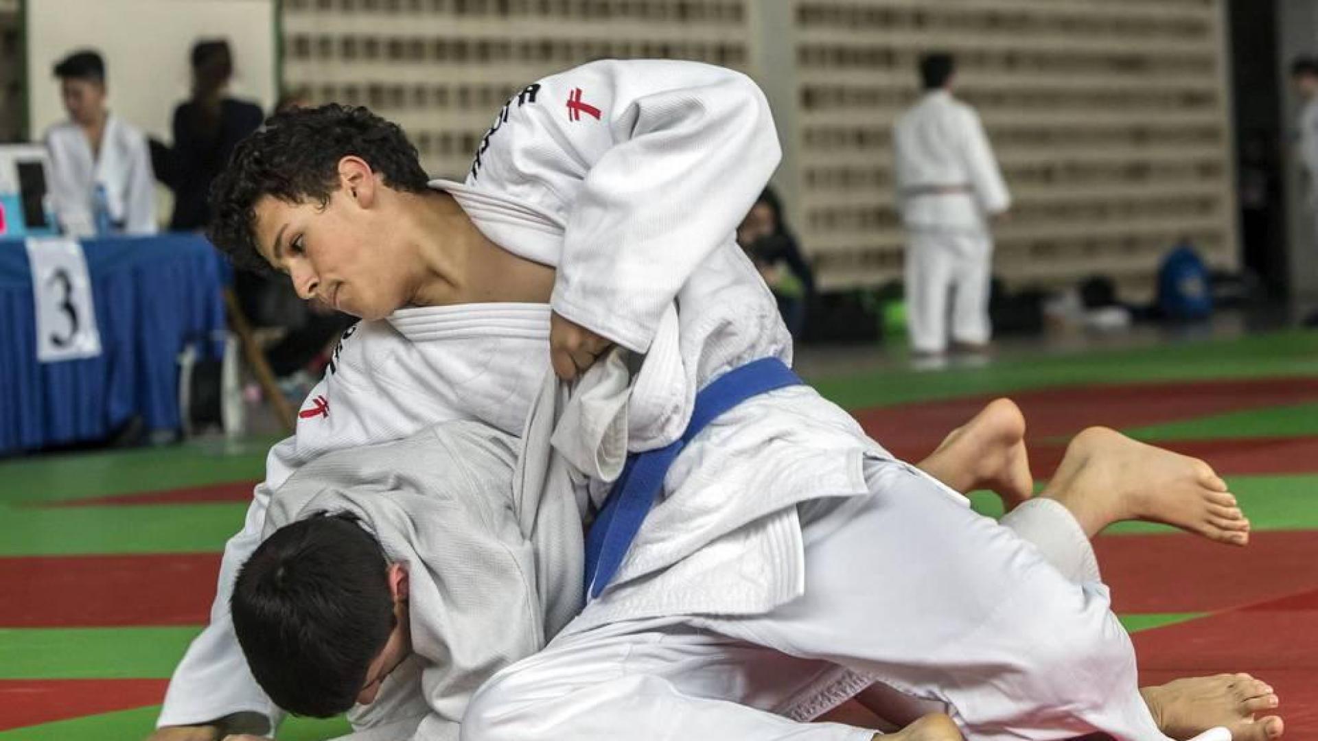 La cantera del judo navarro