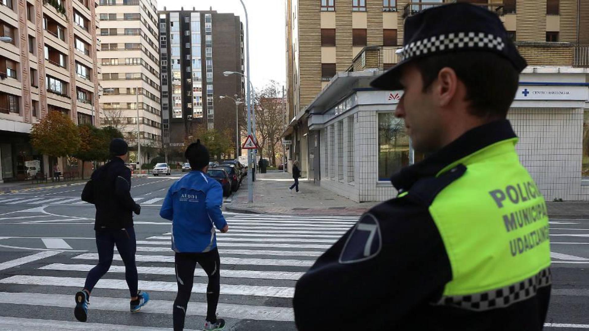 Dos heridos leves y siete accidentes de tráfico el martes en Pamplona