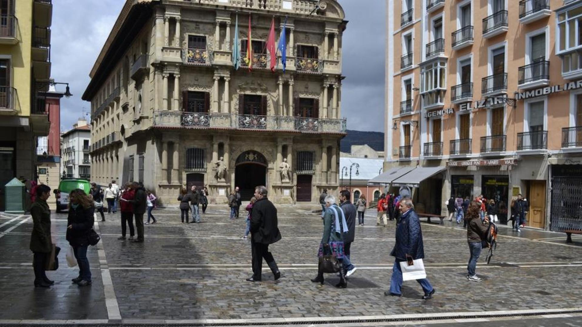La plaza Consistorial, la semana pasada