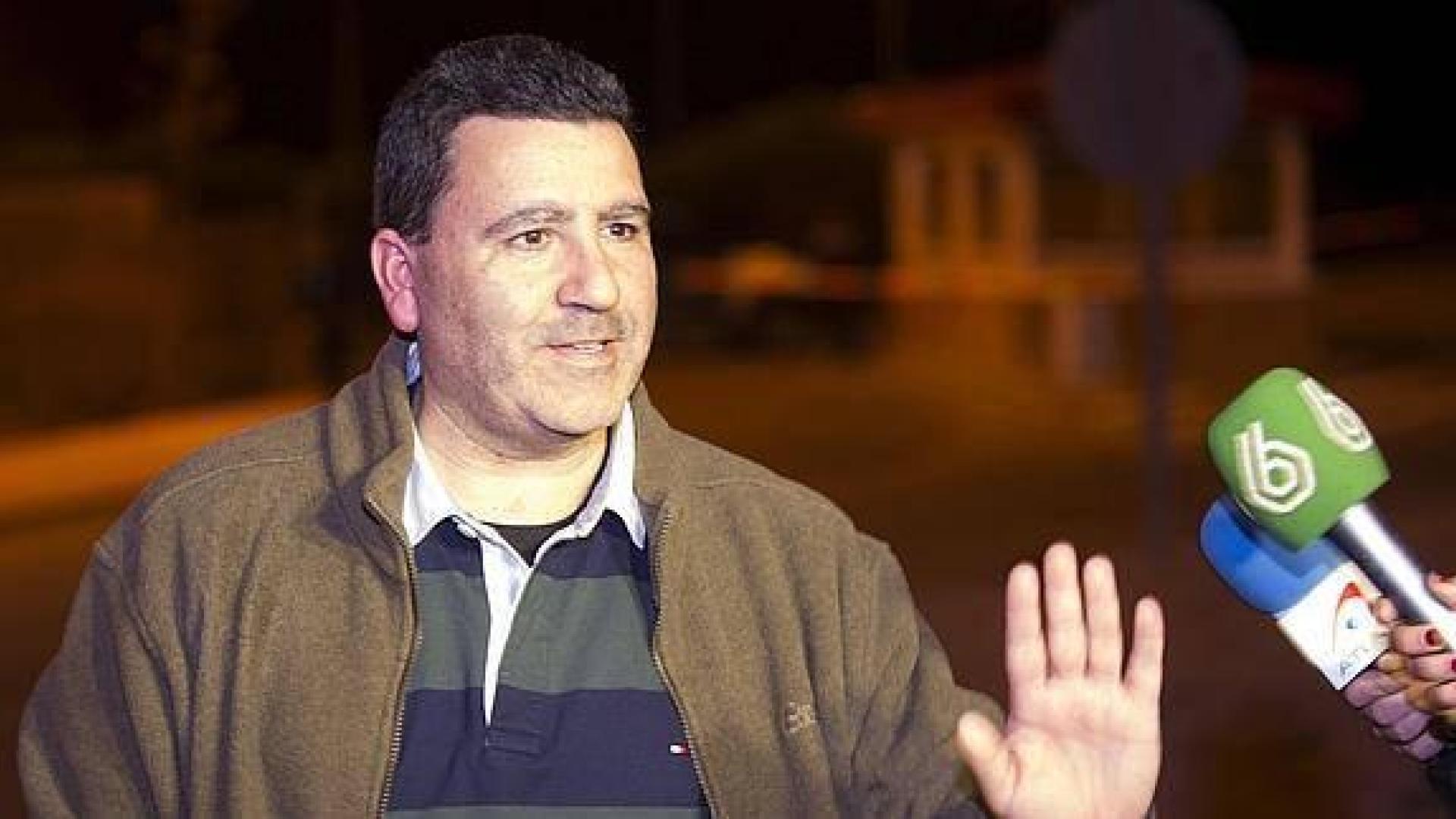 David Marjaliza, el día de su salida de prisión.