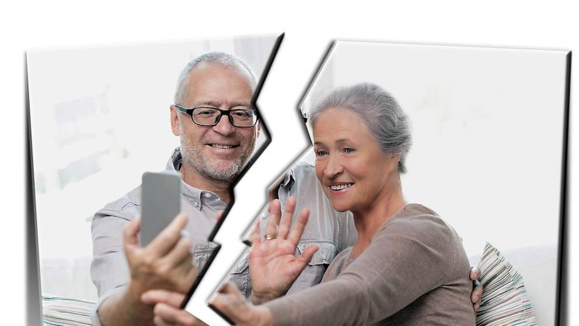 Los expertos llaman la atención sobre el auge de los divorcios al llegar la jubilación