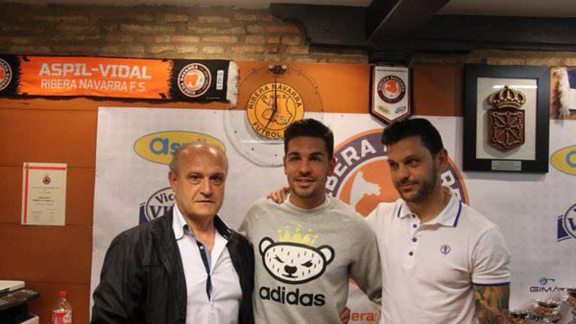 Andresito, en su despedida del Aspil-Vidal.