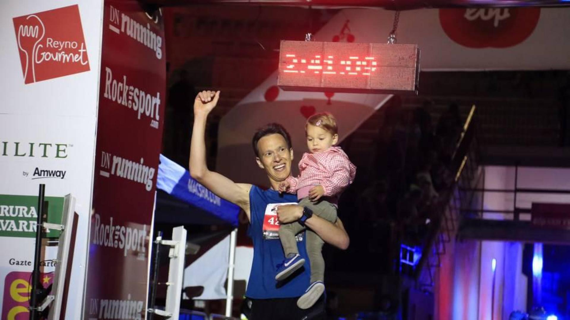 Iñaki Rey prolonga su idilio con la San Fermín Marathon