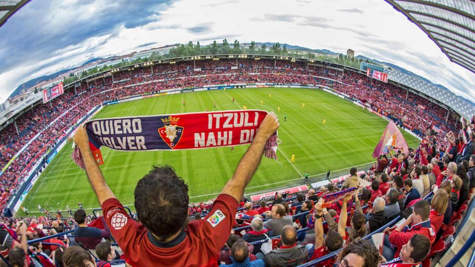 Un estadio de Primera