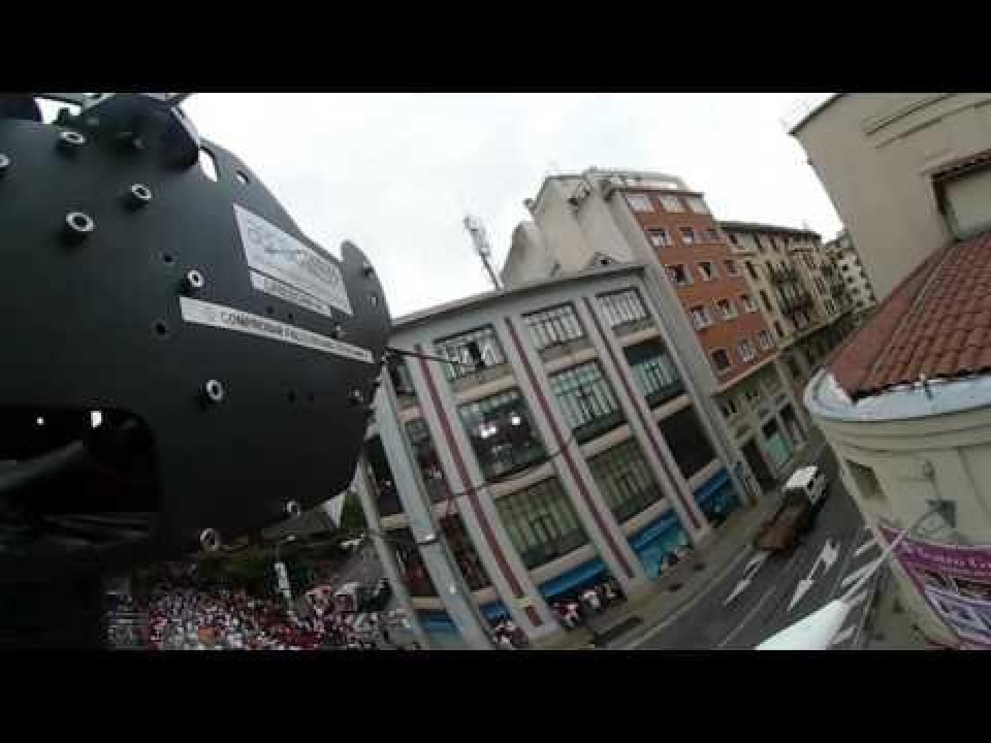 Cable Cam del encierro del día 14