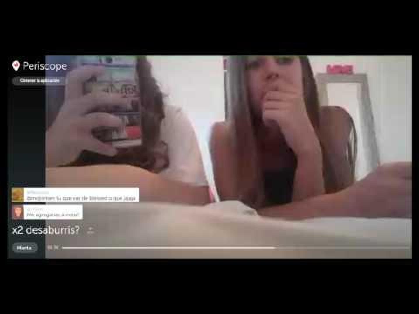 Bronca en directo en Periscope
