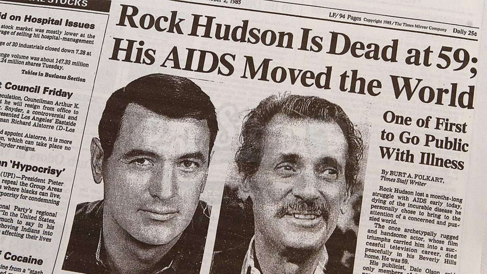 31 años desde que Rock Hudson pusiera rostro al SIDA