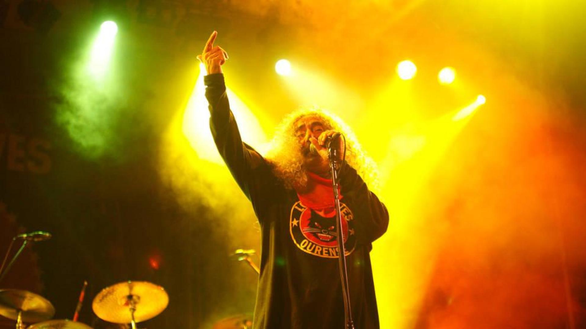 Yosi Domínguez, vocalista de Los Suaves.