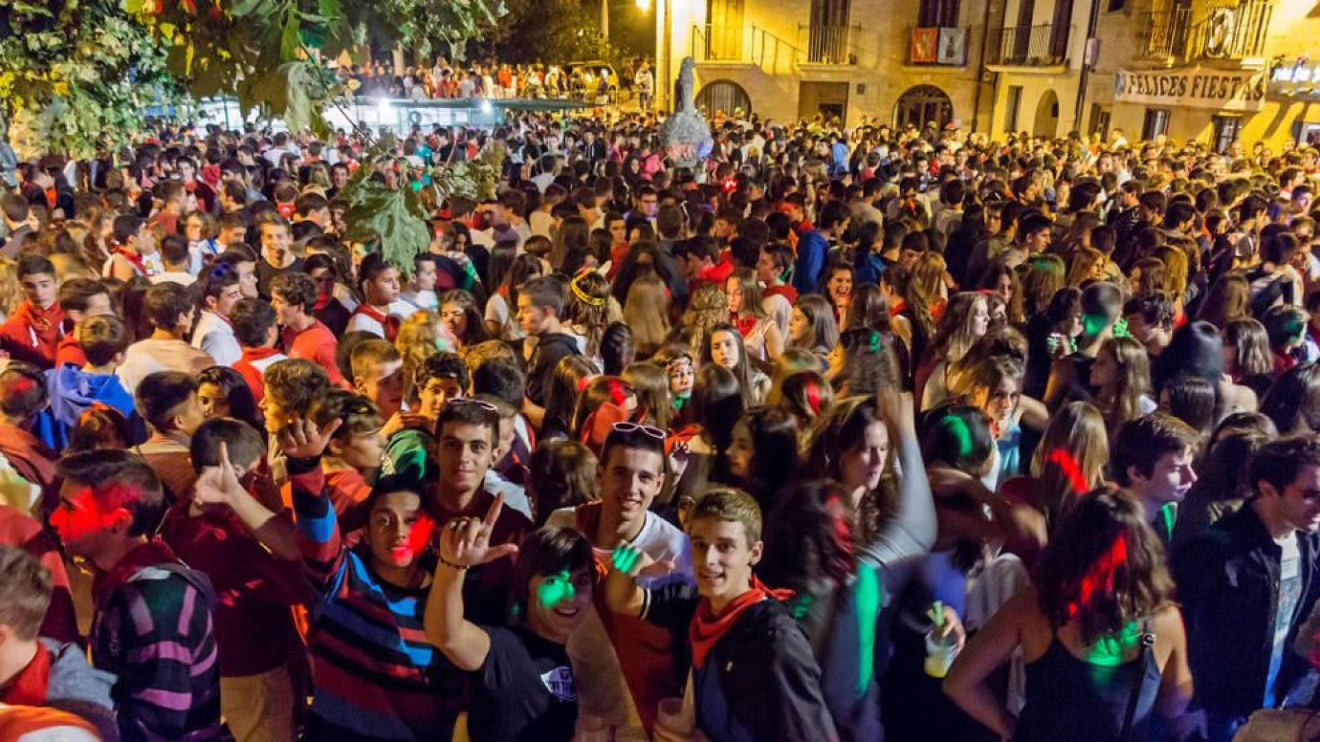 La música de peñas y txoznas, de las 4 a las 6 de la madrugada