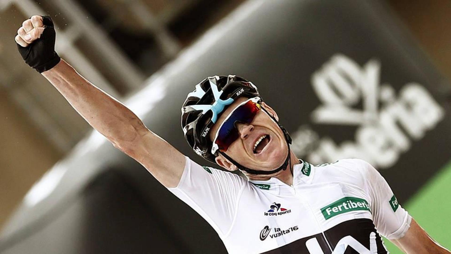 Froome repite en Peña Cabarga su victoria de 2011