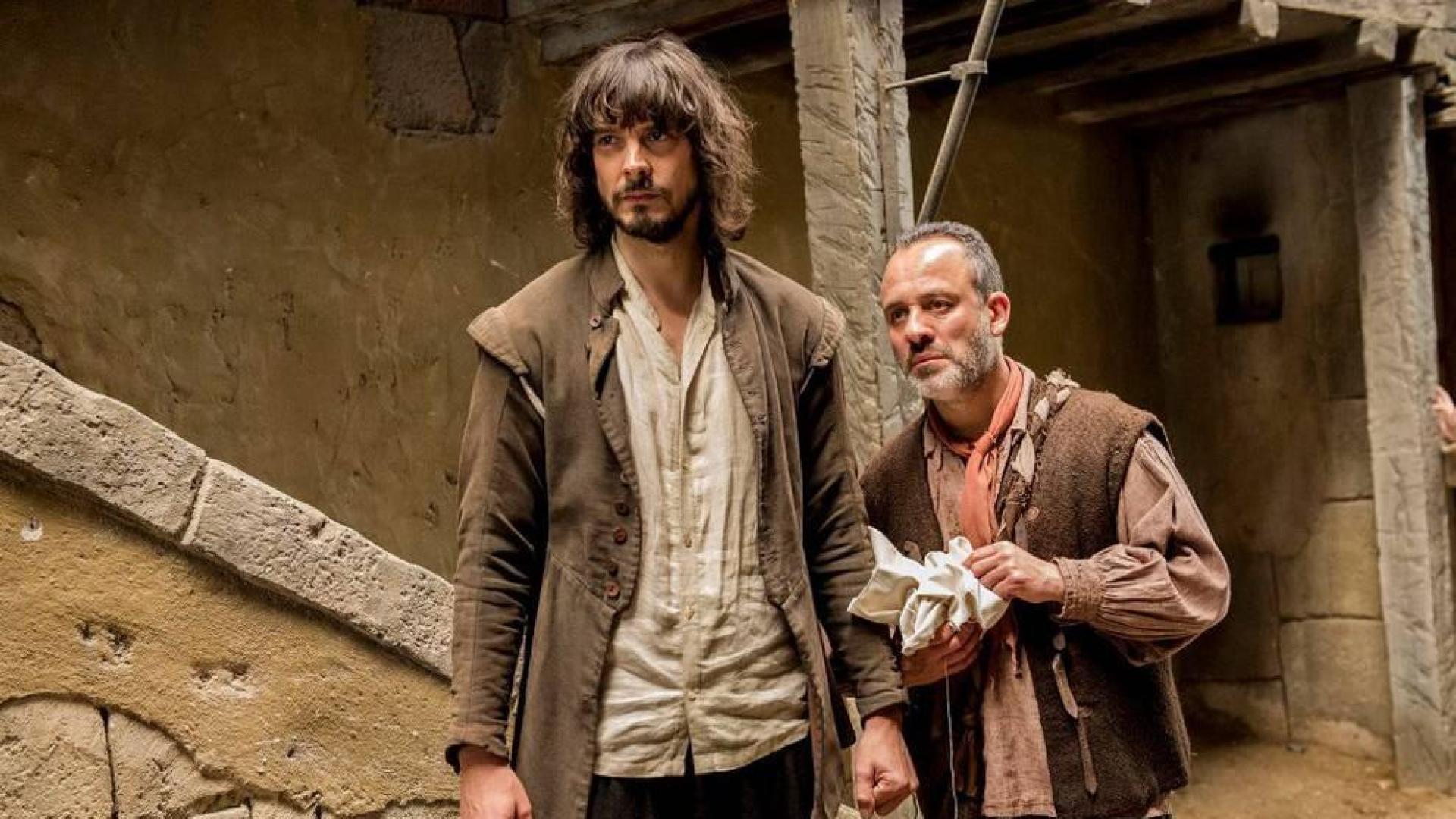 Gonzalo y Satur, en 'Aguila Roja'.