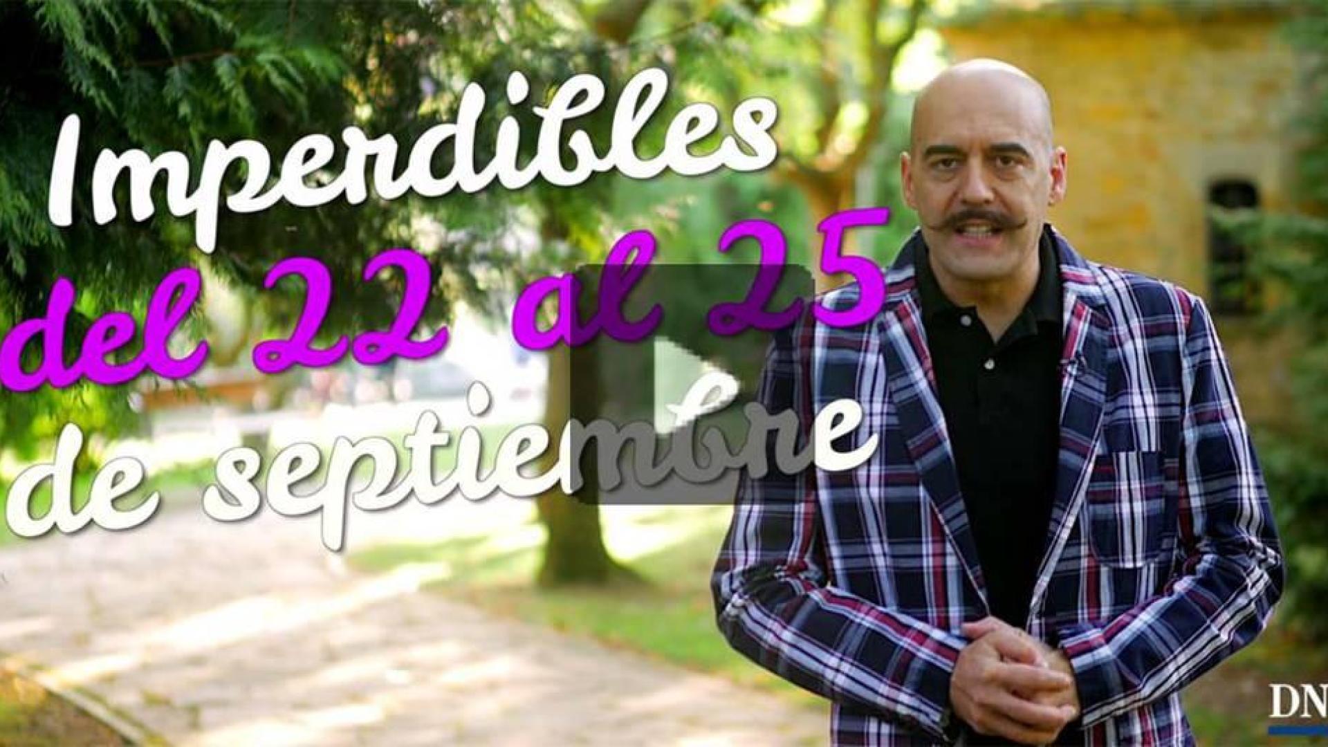 Agenda cultural en vídeo hasta el 25 de septiembre