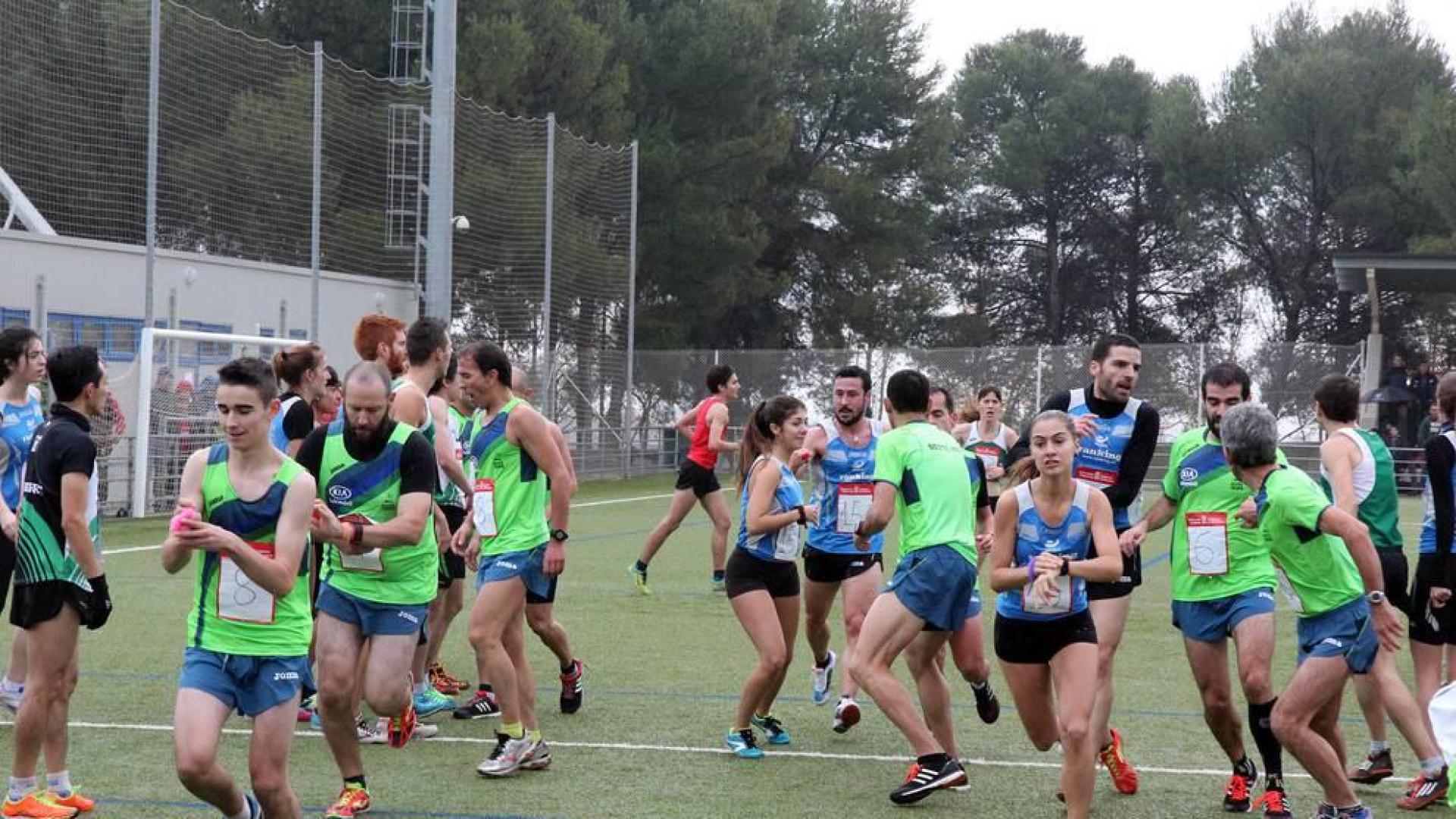 El circuito de Santa Quiteria en Tudela acogió este domingo el campeonato navarro de cross.