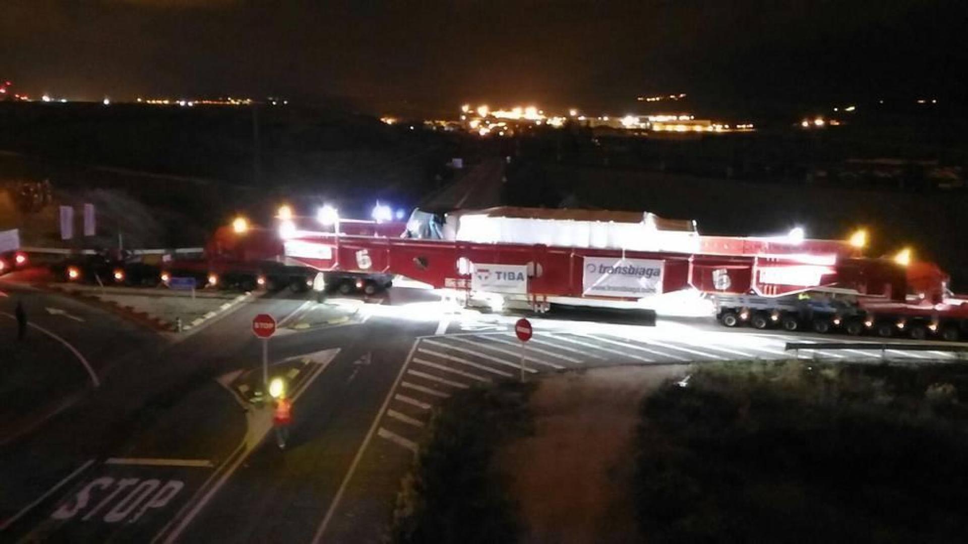 El megaconvoy culmina con éxito la segunda etapa