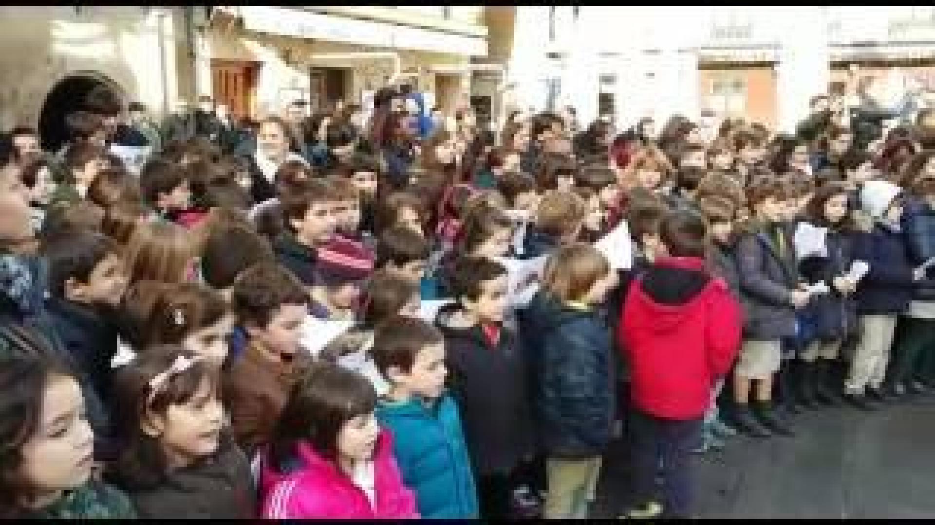Villancicos escolares en Tudela