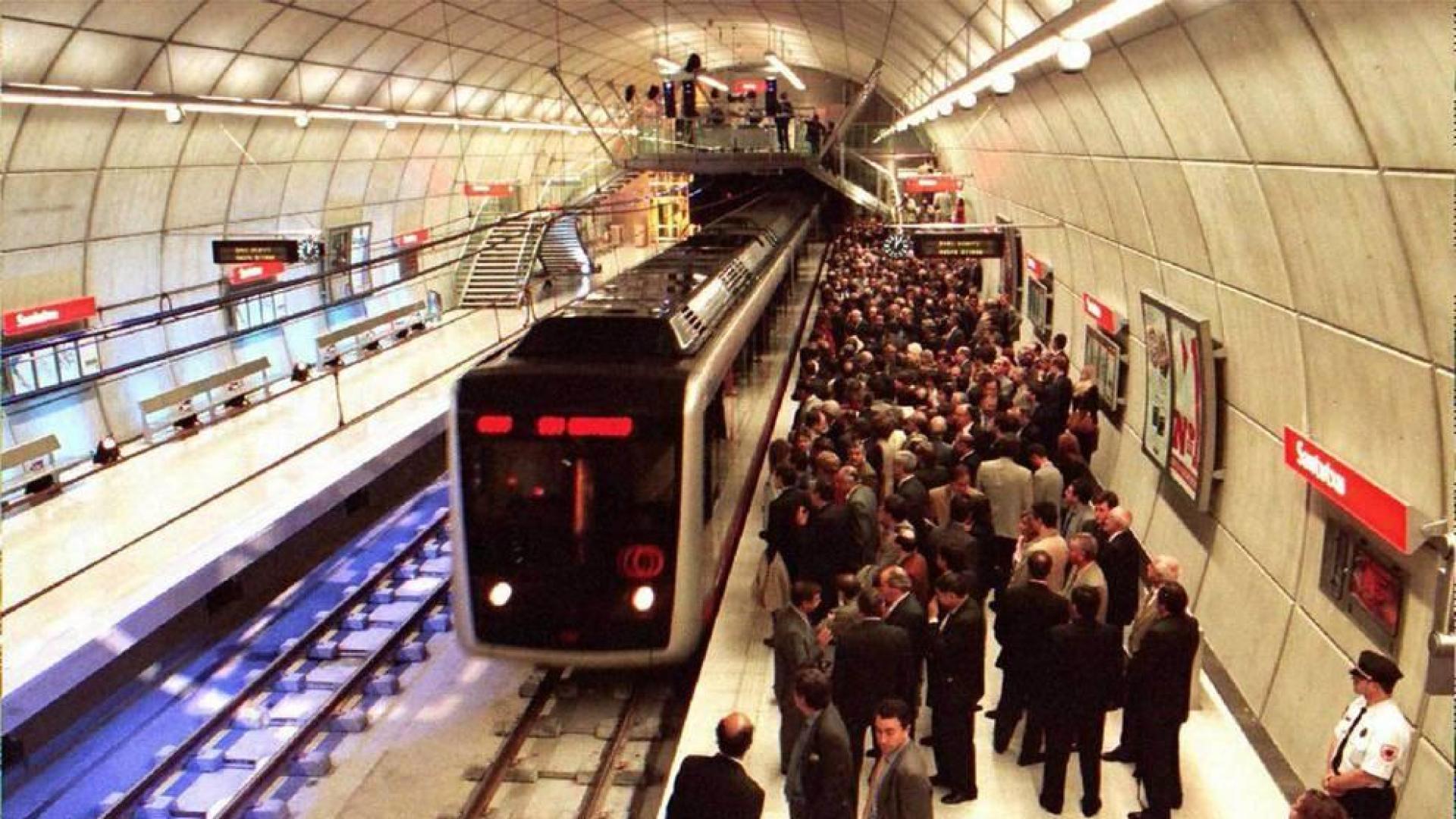 Un grupo de personas agrede a dos vigilantes de seguridad de Metro Bilbao
