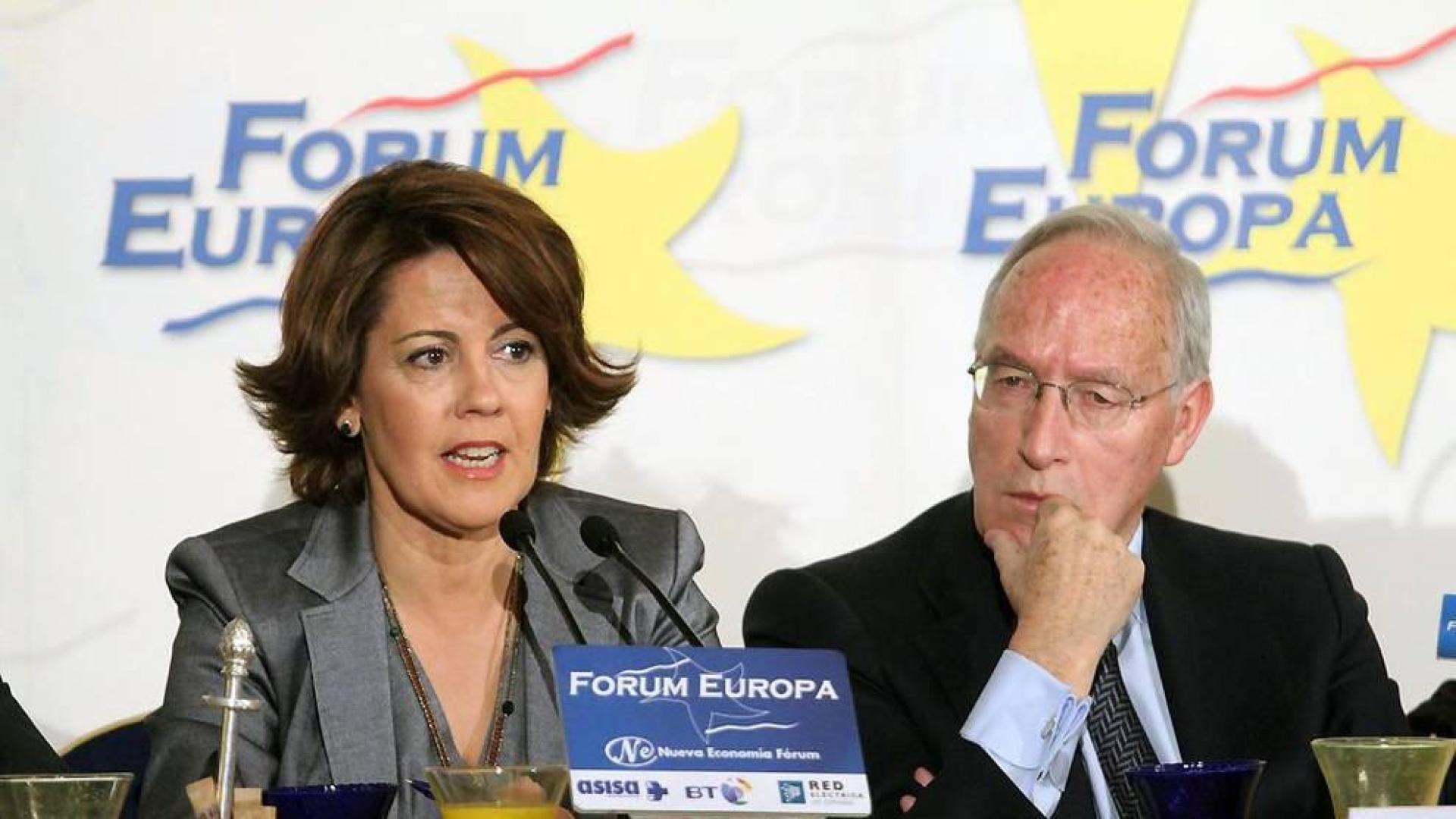 Yolanda Barcina y Manuel Pizarro contrajeron matrimonio el día 26