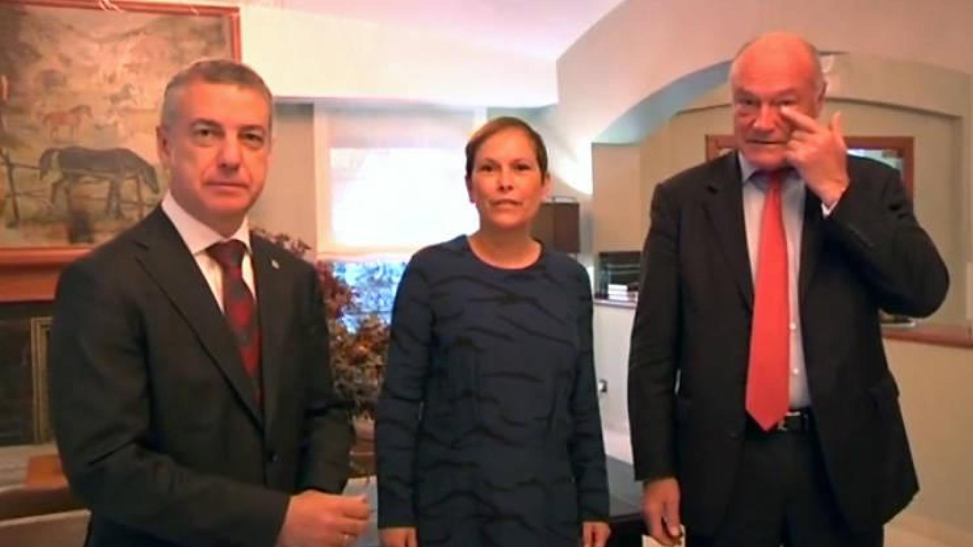 Barkos acuerda integrar a Navarra en la eurorregión Aquitania/Euskadi