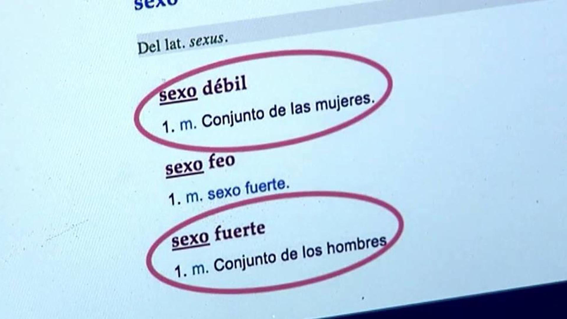 La RAE revisará su definición de 'sexo débil' conocida como “conjunto de las mujeres”
