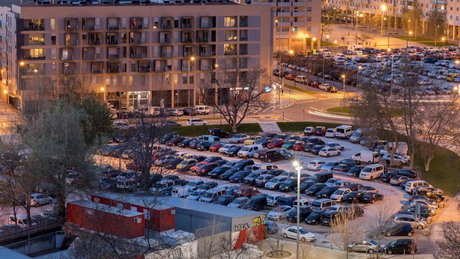 Corralillos, el parking gratuito de 'lo Viejo'