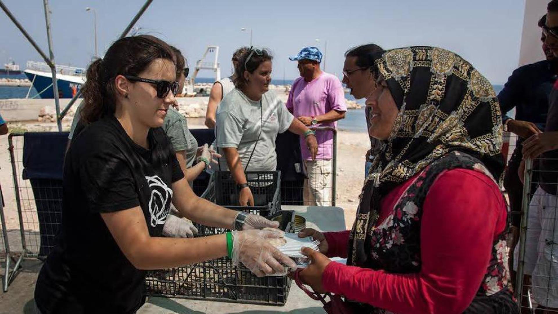 Pinchos solidarios en la Vuelta