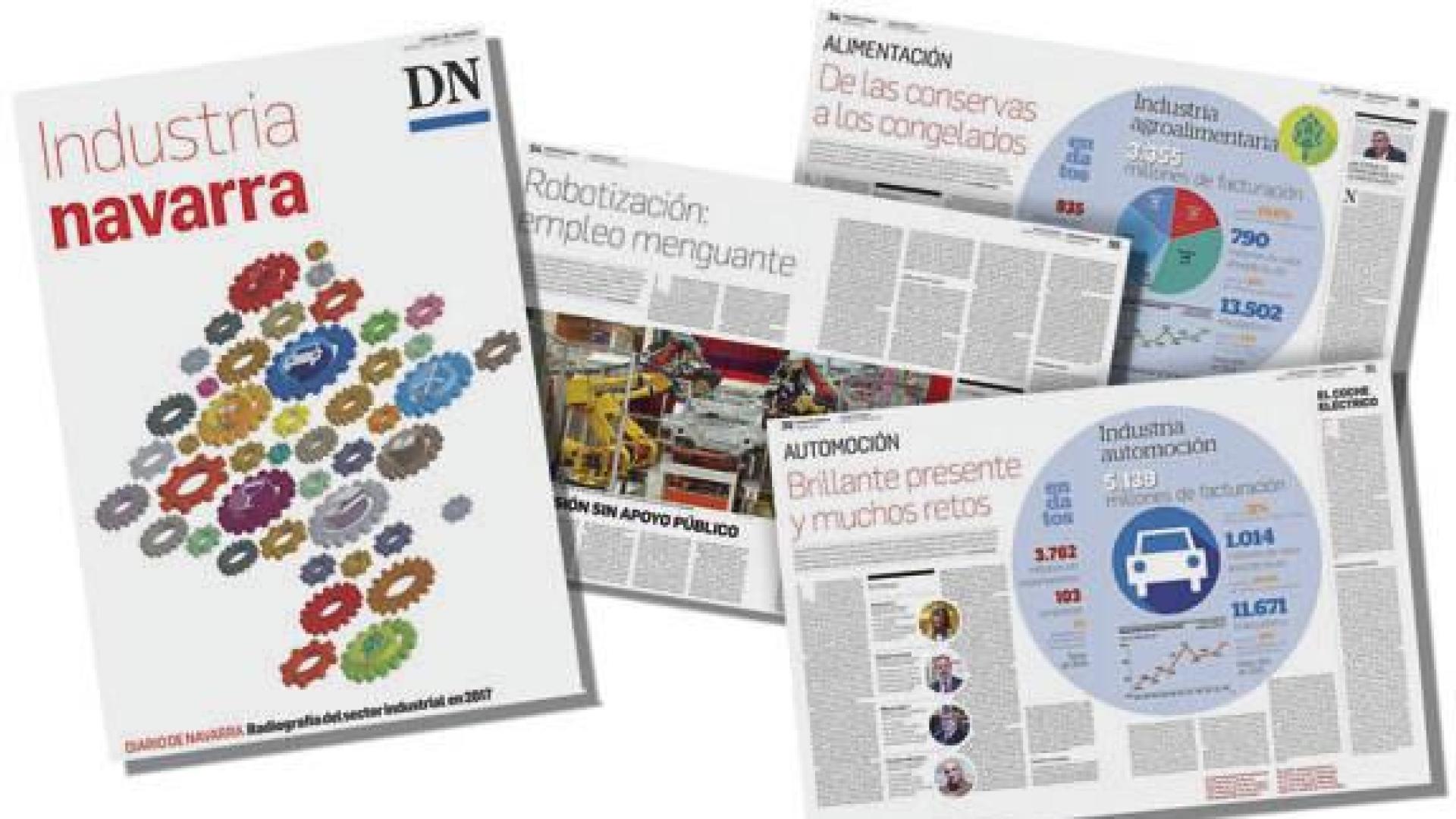 Suplemento de industria, mañana con Diario de Navarra