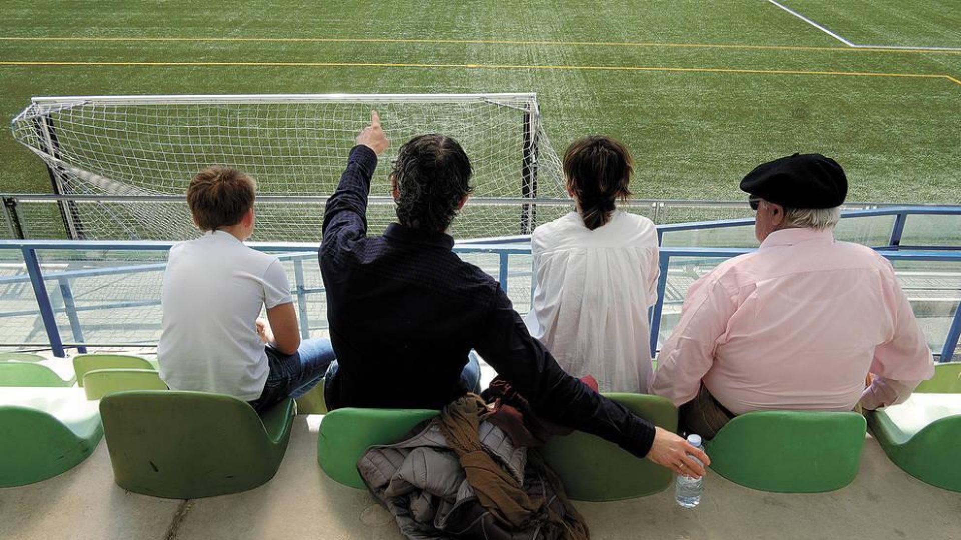 "Papa, no me grites en público": las expresiones violencia en el fútbol base en Navarra