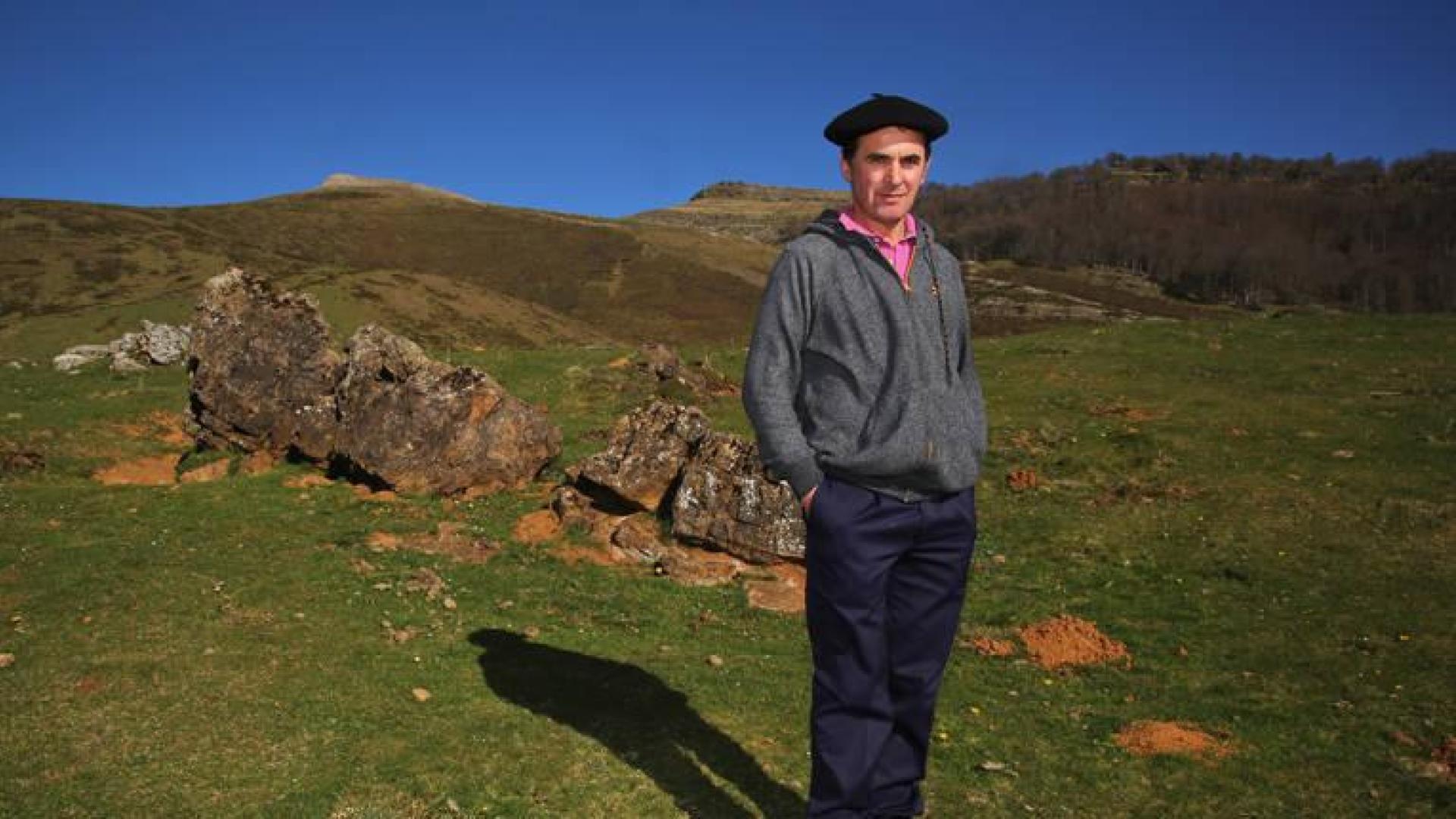 Patxi es pastor en Azpegi