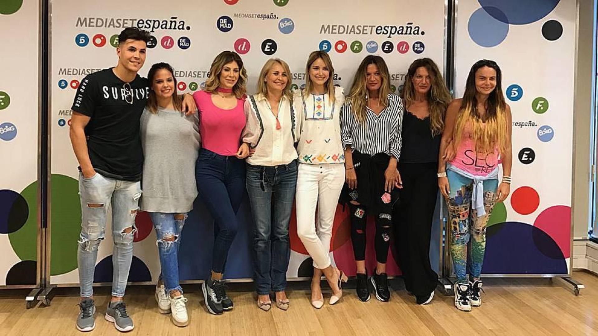 Algunos de los participantes en Supervivientes 2017.