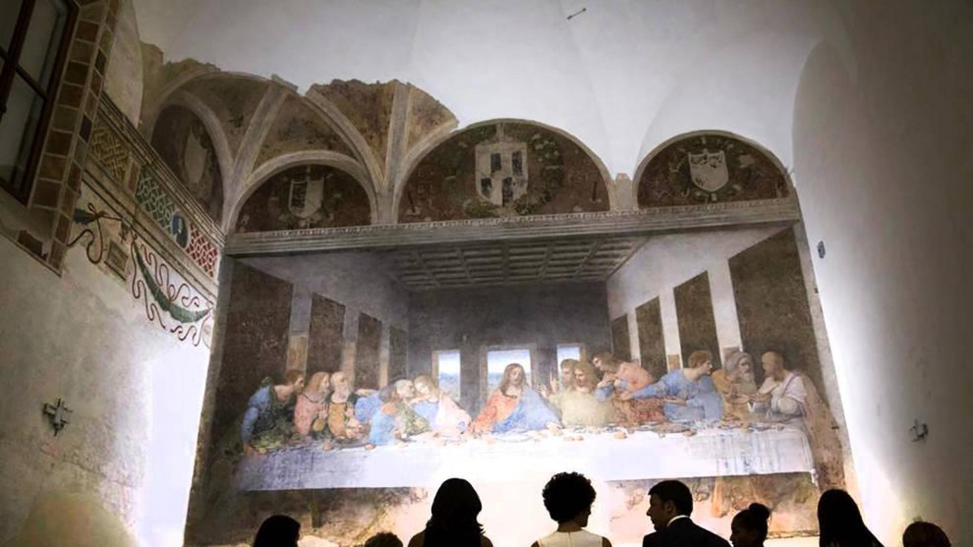 Aire limpio para proteger "La última cena" de Leonardo da Vinci