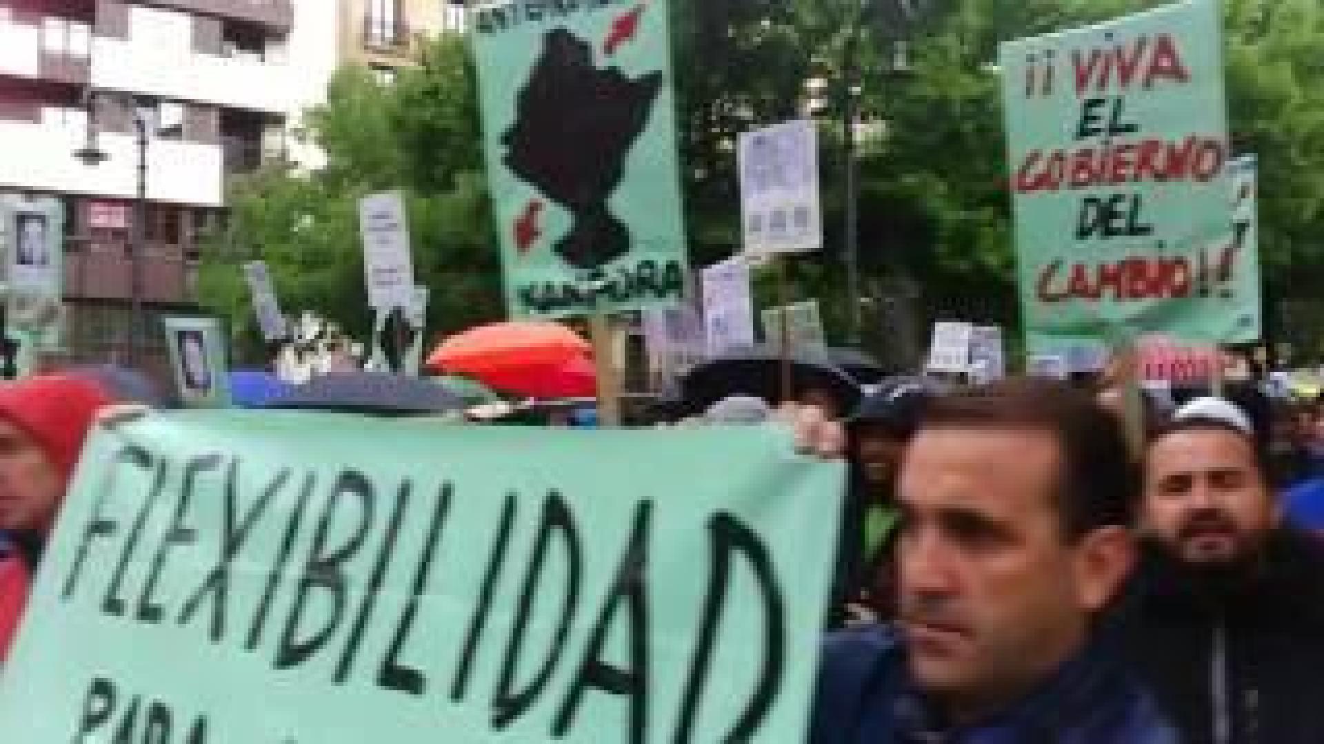 Concentración de Policía Foral ante el Parlamento de Navarra (IV)