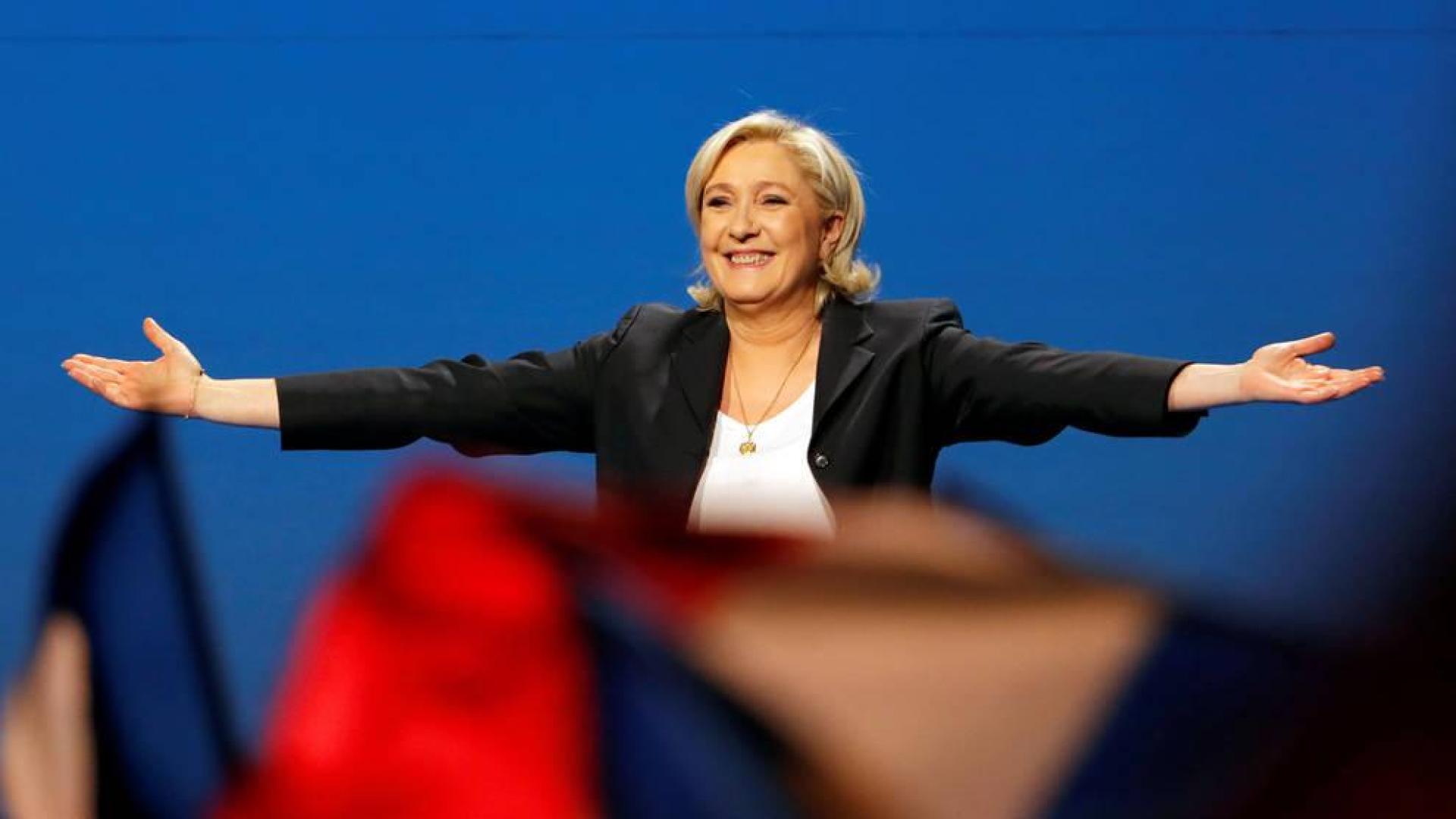 Le Pen plagia fragmentos de un discurso de Fillon