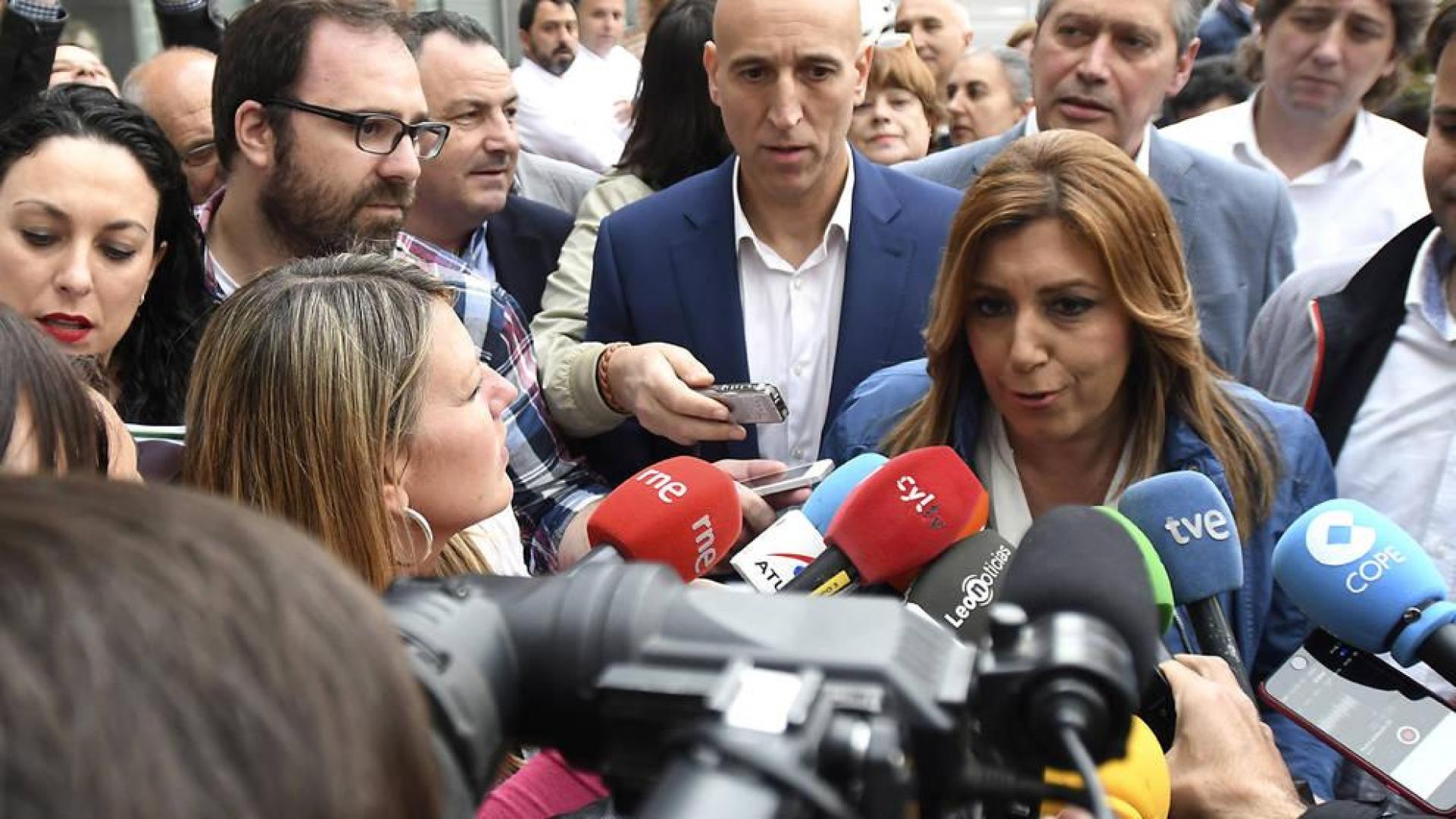 Susana Díaz consigue 166 avales en Navarra frente a los 763 de Sánchez