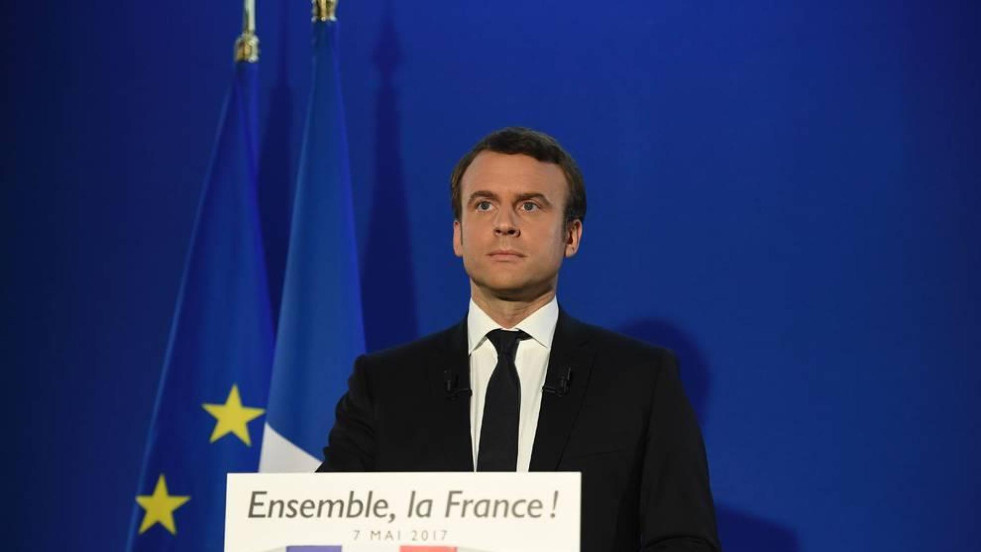 Macron: "Defenderé a Francia y a Europa"