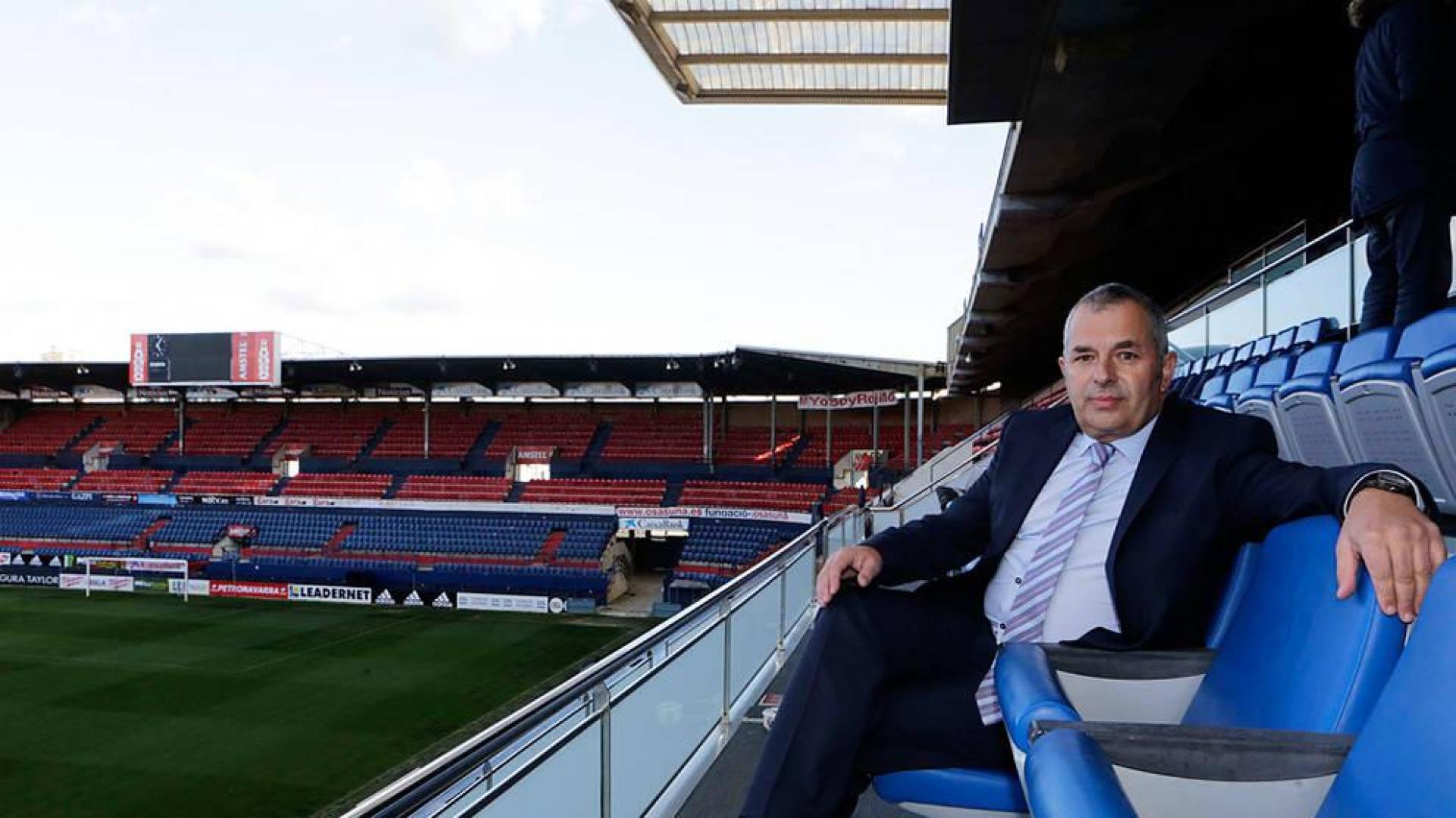 Fran Canal: "No soy el hombre de Tebas en Osasuna"